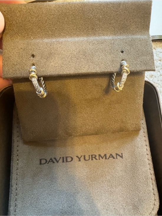 David Yurman Jewelry - David Yurman Petite Helena Wrap Hoop Earrings